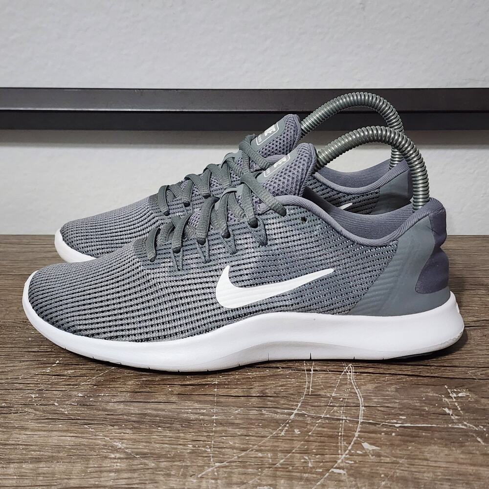 Nike Flex 2018 RN (AA7408-016) Women's Running Shoes Sneakers Size 6 Wolf Gray